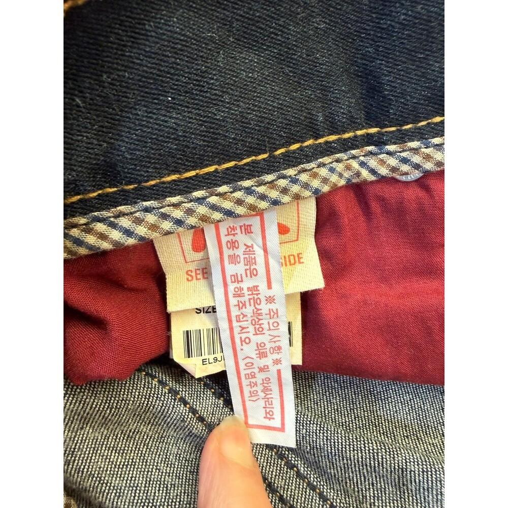 EVISU No 1 Unique 2013 Denim Jeans Size 28 NEW - Picture 10 of 12